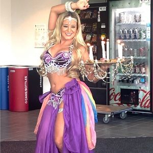 Stunning Professional Belly Dance Costume